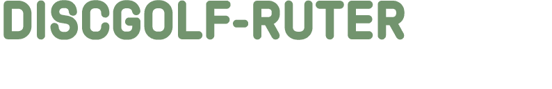 DISCGOLF RUTER 
