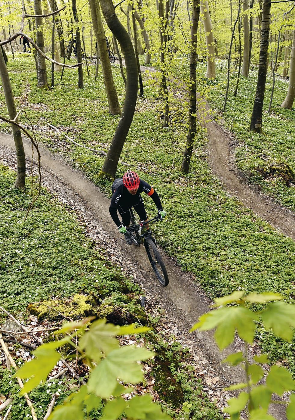 DK: 20170502, Roskilde, Danmark: Mountainbike tr ning i Boserup Foto: Lars M ller UK:  20170502, Roskilde, Danmark:  Mountainbike tr ning i Boserup Photo: Lars Moeller